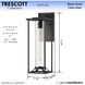 Trescott 1 Light 20 inch Coal Outdoor Wall Mount, Great Outdoors