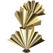 Dancing Fan Sconce Wall Light, Right Facing