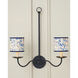 Marble Blue Lace 5 inch Drum Chandelier Shade