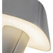 Folio 9.5 inch 5 watt Space Gray Table Lamp Portable Light