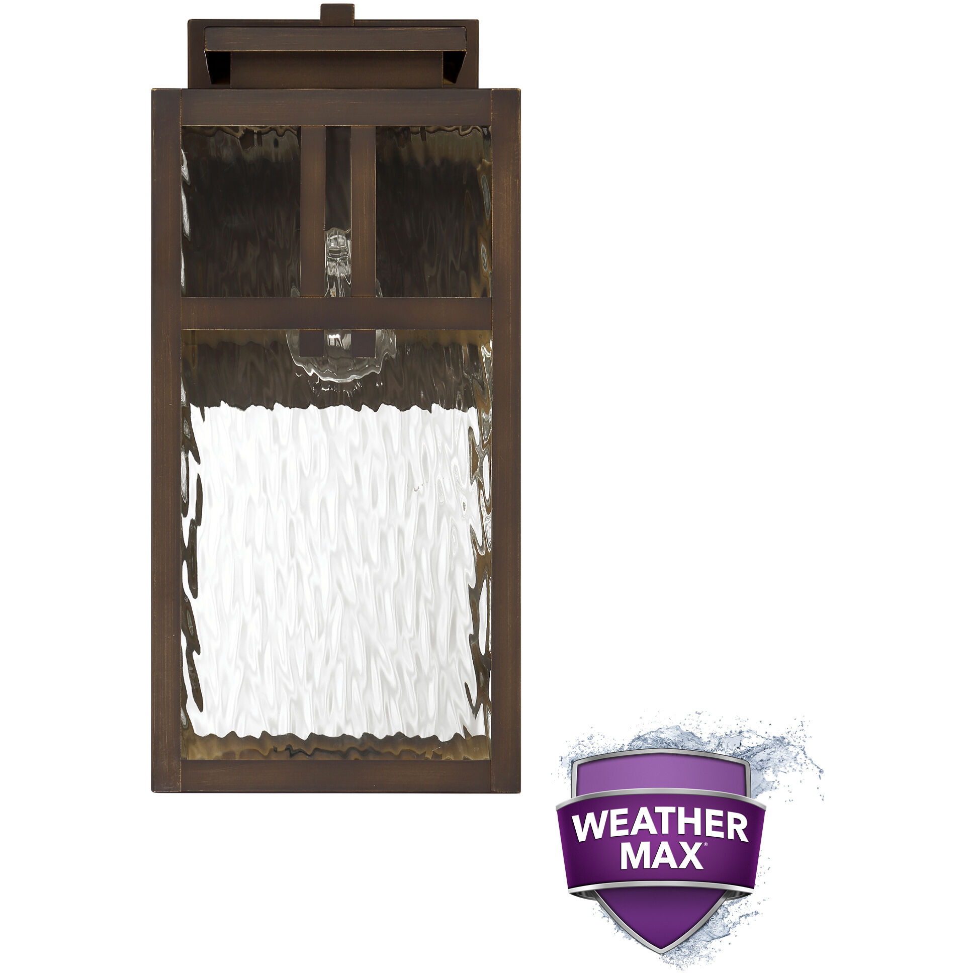 Aspenbrook 1 Light 17 inch Matte Bronze Outdoor Wall Light, Large