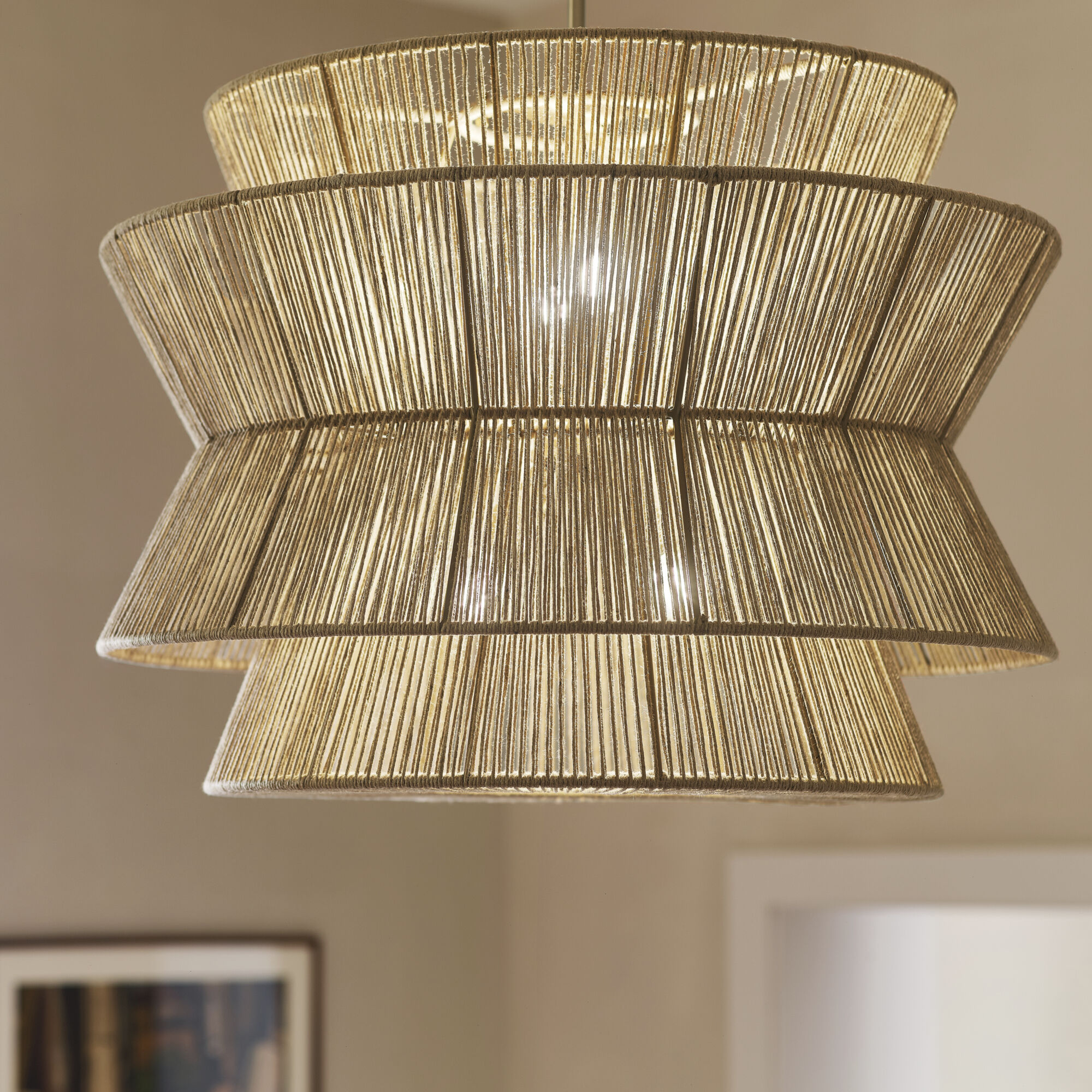 Ophira 4 Light Champagne Bronze Pendant Ceiling Light