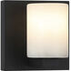 Lindy 1 Light 4.75 inch Matte Black Wall Sconce Wall Light