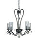 Ilsa 5 Light 25 inch Brushed Nickel Dining Chandelier Ceiling Light