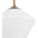 Celestial Valley 1 Light 10 inch Alturas Gold Pendant Ceiling Light, Small