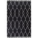 Lagoon 156 X 108 inch Black and Neutral Indoor Area Rug, PET Yarn