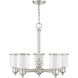 Middlebush 5 Light 25 inch Brushed Nickel Chandelier Ceiling Light