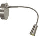 Epiphanie LED 5 inch Brushed Steel Wall Task Light Wall Light