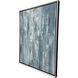 Blue Echo Blue and Turquoise Canvas, The Studio