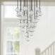 Marni Multi Pendant Ceiling Light in Polished Nickel