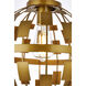 Levante 1 Light 12 inch Brass Pendant Ceiling Light
