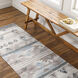Alyssa 96 X 30 inch Light Grey Rug