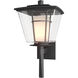 Beacon Hall 1 Light 23.4 inch Coastal Black Outdoor Sconce, Large
