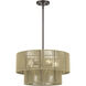 Acordia 4 Light 20 inch English Bronze Pendant Chandelier Ceiling Light