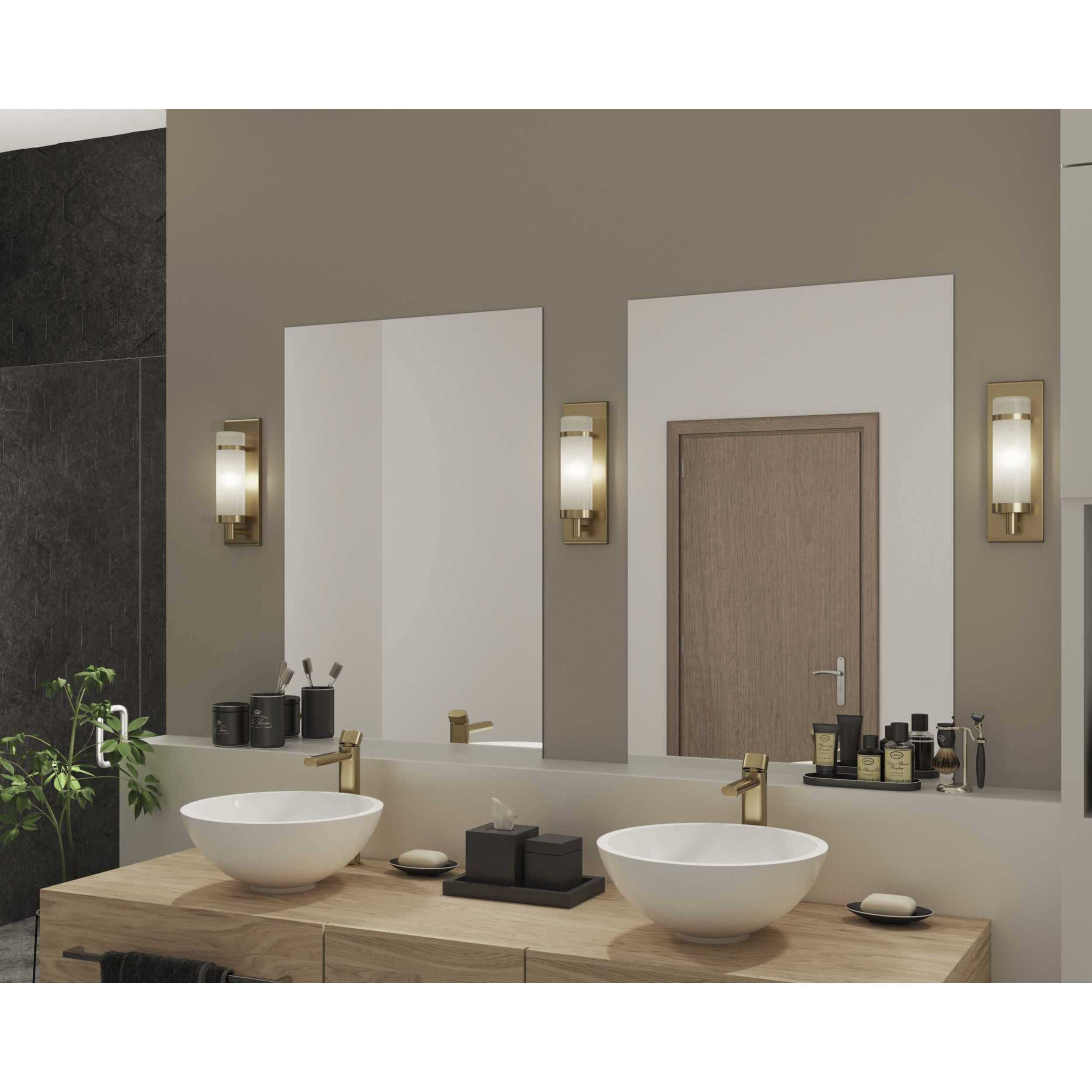 Hartwick 1 Light 5 inch Satin Brass ADA Wall Sconce Wall Light