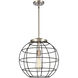 Lake Placid 1 Light 16 inch Satin Nickel Pendant Ceiling Light