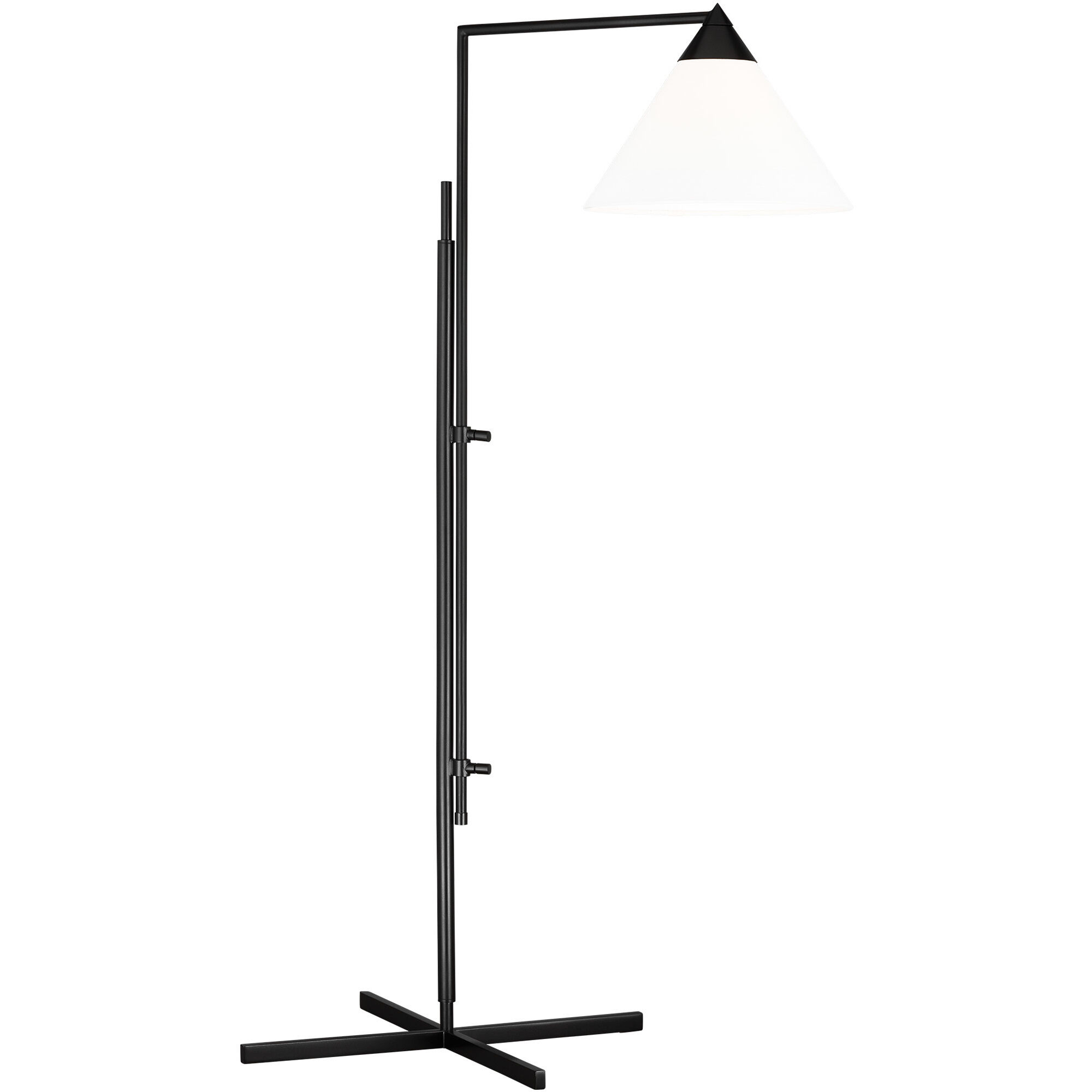 Kelly by Kelly Wearstler Franklin 42.75 inch 9 watt Deep Bronze Task Floor Lamp Portable Light