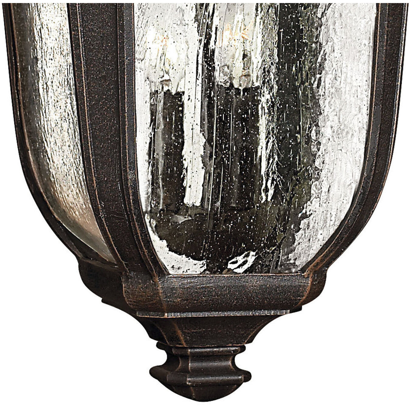 Trafalgar 3 Light 12 inch Mocha Outdoor Hanging Lantern
