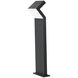 Modern 100V 16.83 watt Matte Black Outdoor Bollards