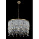 Vezzo 9 Light 36 inch Winter Brass Pendant Ceiling Light