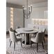 Dahlia LED 23 inch Plaster Black Chandelier Ceiling Light