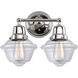 Aditi Small Oxford LED 16 inch Polished Chrome Bath Vanity Light Wall Light, Aditi