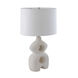 Neptune 26 inch 9 watt Dry White Table Lamp Portable Light