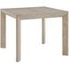 Noval 38 X 30.5 inch White Oak Dining Game Table