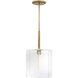 Haven LED 14 inch Old Satin Brass Pendant Ceiling Light