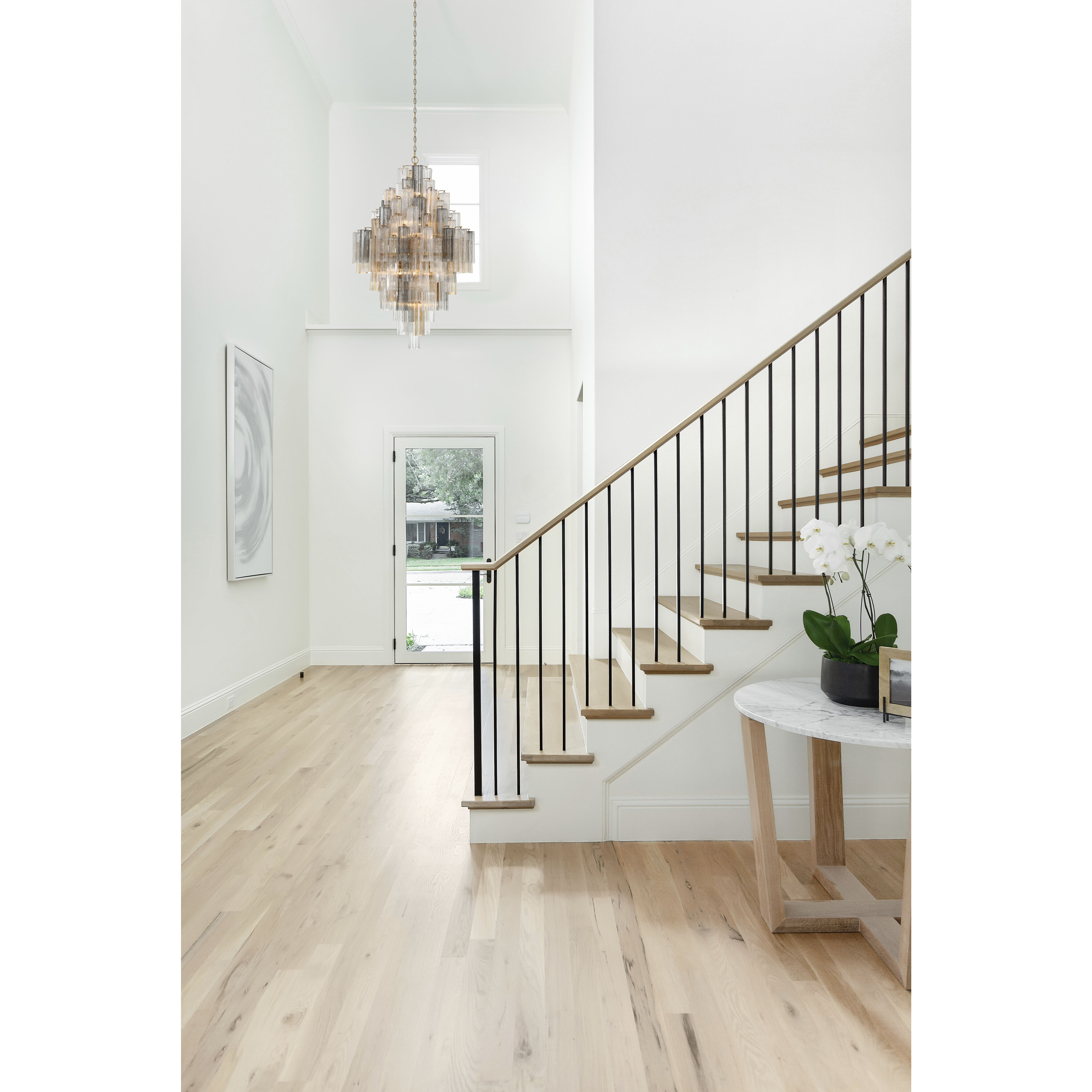 Addis 20 Light 31.5 inch Aged Brass Chandelier Ceiling Light in Autumn