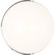 ED Ellen DeGeneres Syrie LED 5 inch Polished Nickel Vanity Light Wall Light