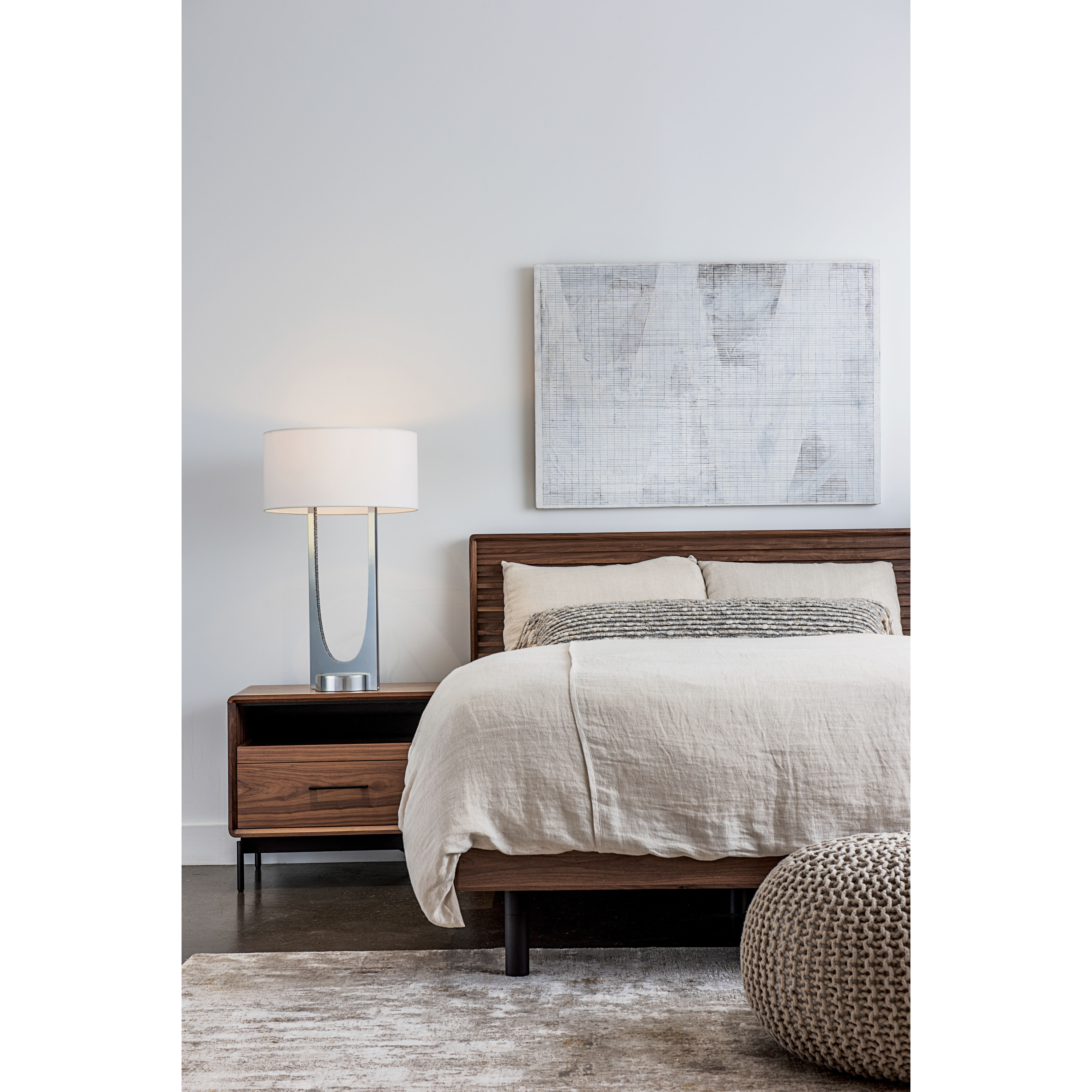 Cypress 34.4 inch 60 watt Sterling Table Lamp Portable Light