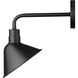 Fuller 1 Light 13 inch Matte Black Exterior Wall Mount