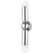Lolly 2 Light 4.75 inch Polished Nickel ADA Wall Sconce Wall Light