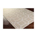 Lagoon 156 X 108 inch Ivory/White Indoor Area Rug, PET Yarn