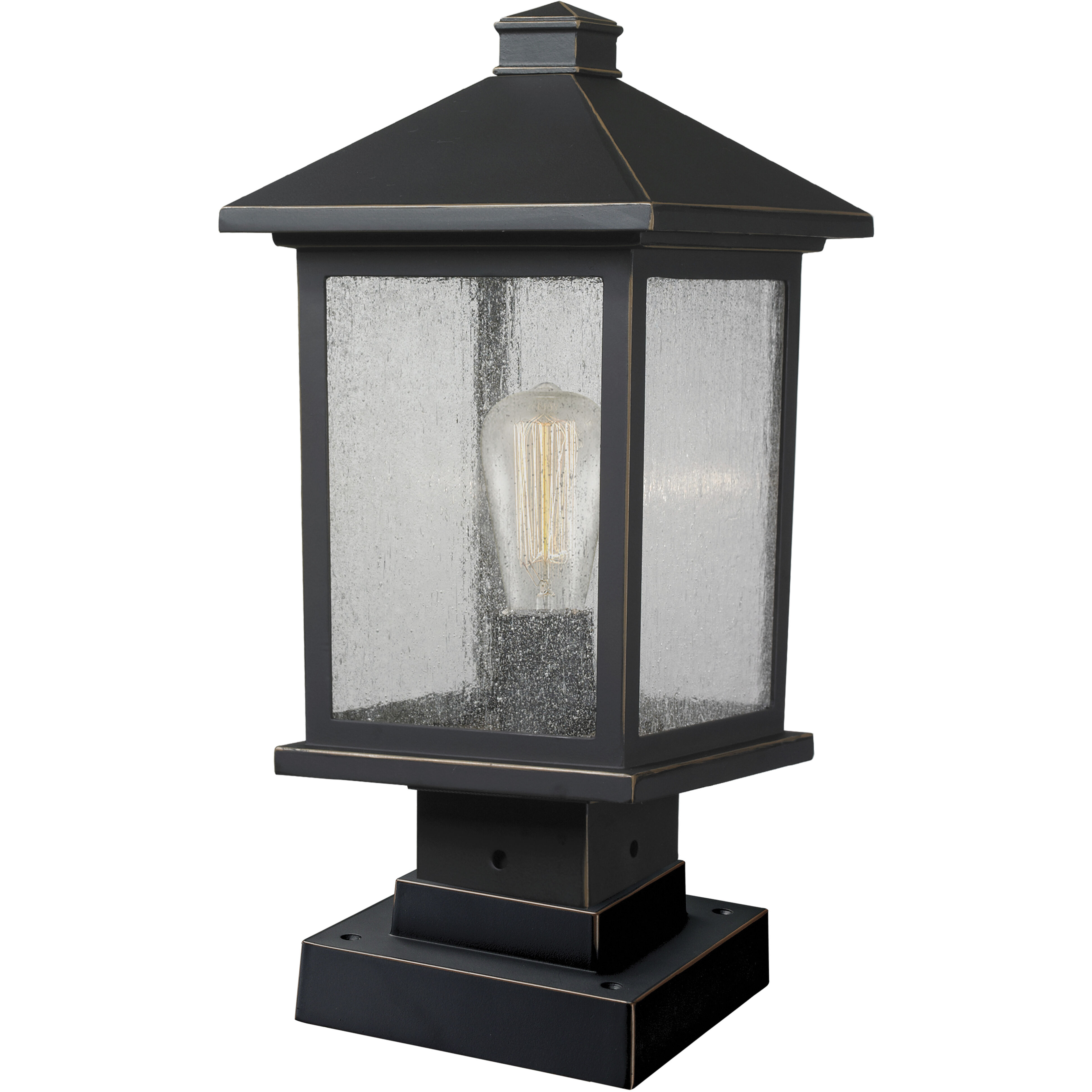 Portland 1 Light 8.00 inch Post Light & Accessory