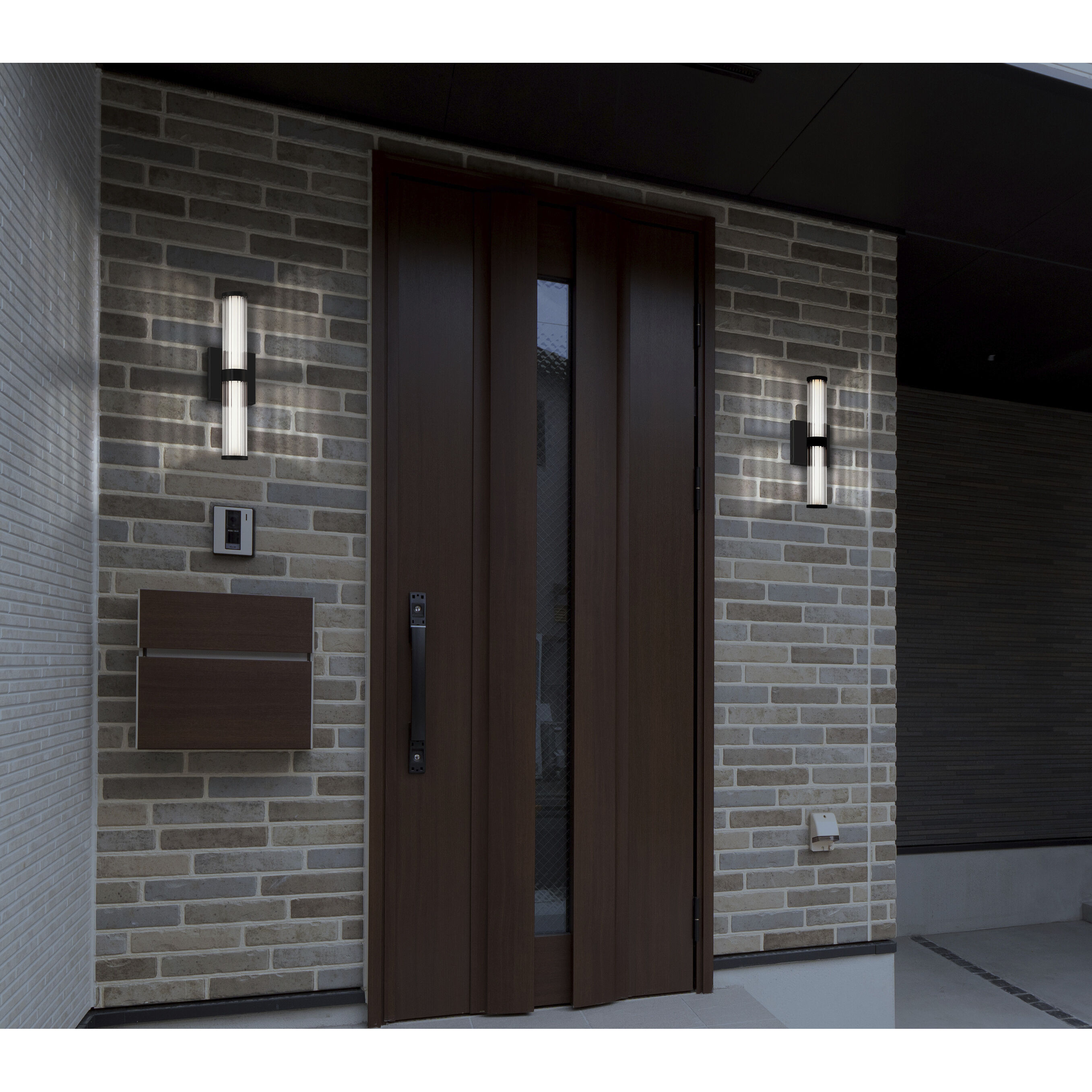 Fayton 1 Light 14 inch Black Outdoor Wall Sconce