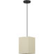 Summit 1 Light 8 inch Bronze Pendant Ceiling Light