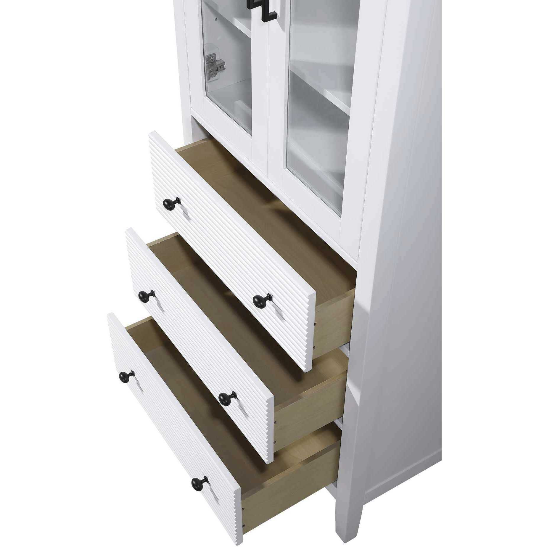 Blakely White Bathroom Storage Cabinet