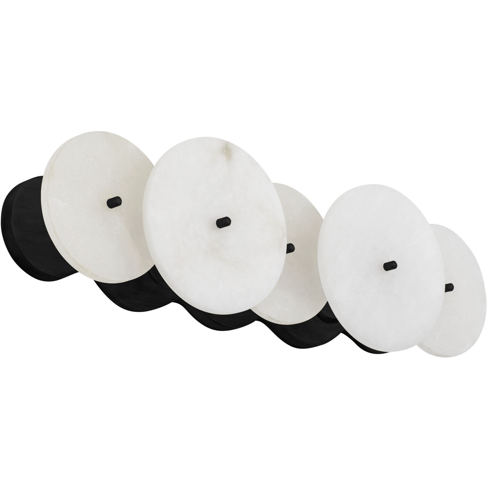 Cosmos 2 Light 20.5 inch Matte Black Bath Vanity Light Wall Light, Smithsonian Collaboration