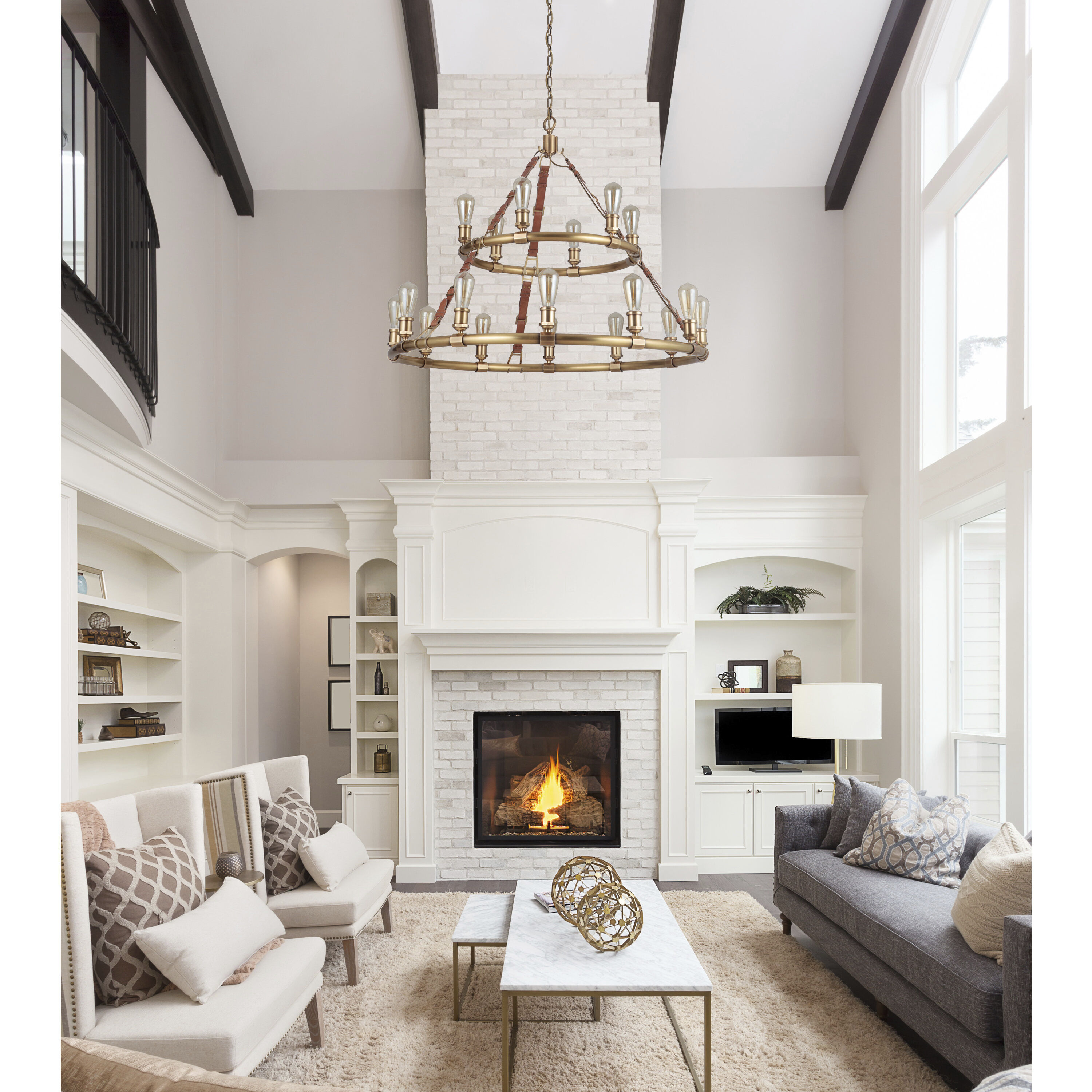 Gallery Huxley 2 Light 13 inch Polished Nickel Wall Sconce Wall Light