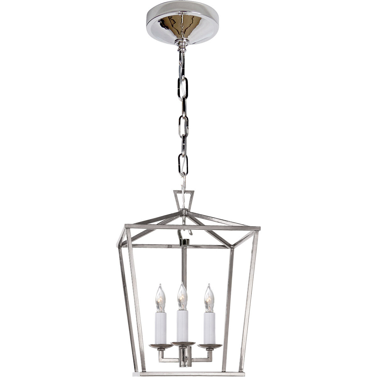 Chapman & Myers Darlana 3 Light 9.75 inch Pendant
