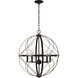 Brandywine 5 Light 22 inch Antique Bronze Pendant Ceiling Light