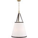 Callahan 6 Light 21 inch Luxe Gold Pendant Ceiling Light
