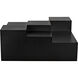 Stein 48 X 48 inch Matte Black Coffee Table