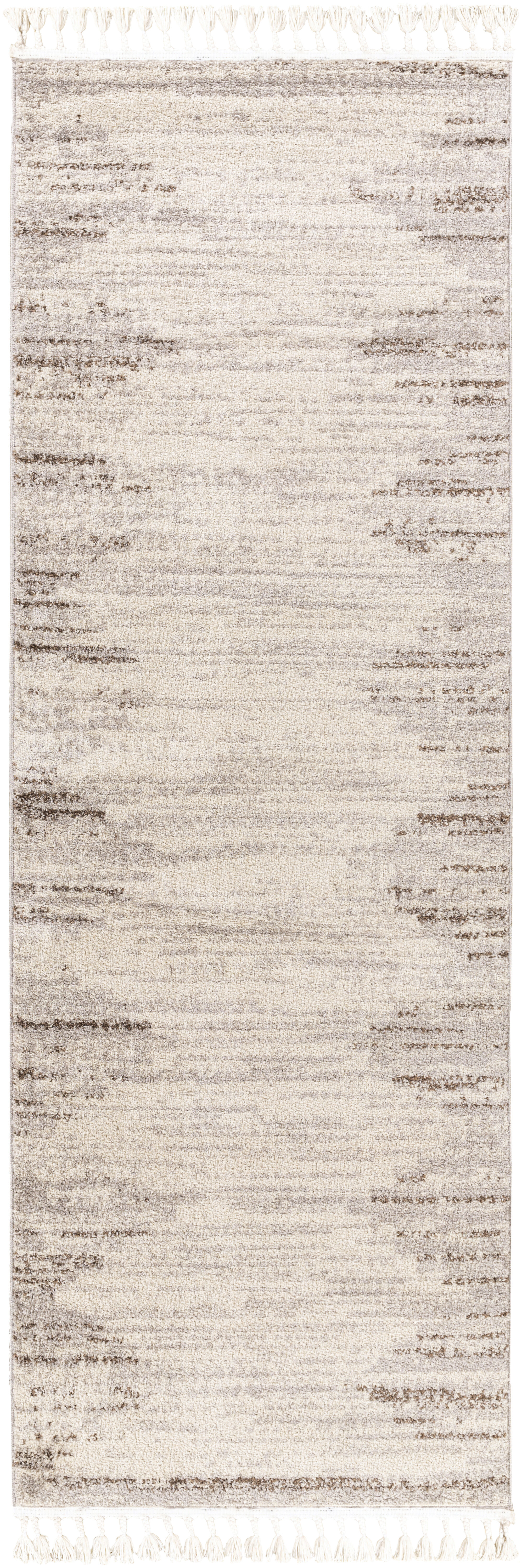 Blackburn 87 X 31 inch Light Gray Rug, Runner