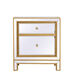 Reflexion Antique Gold Cabinet