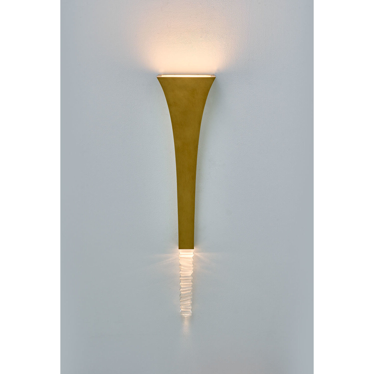 Roman Wall Sconce Wall Light in True Brass