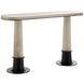 Kamile Smoke Console Table