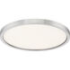 Outskirts LED 15 inch Brushed Nickel Flush Mount Ceiling Light